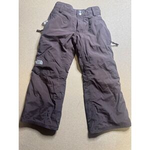 The North Face Girls' XS/TP Brown HYVENT‎ Snow Pants Skiing